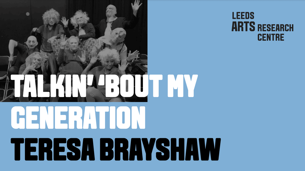 TALKIN’ ‘BOUT MY GENERATION - TERESA BRAYSHAW