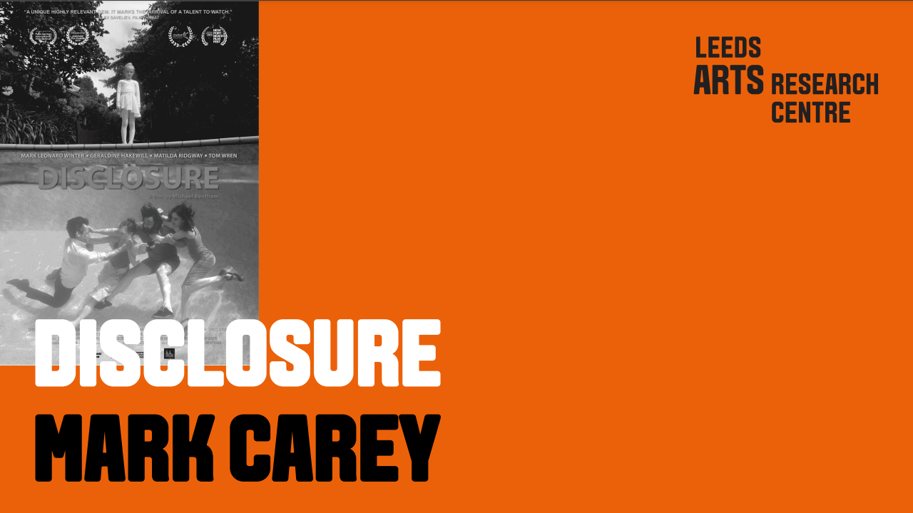 DISCLOSURE - MARK CAREY