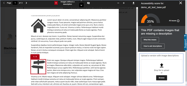 Picture showing submission of revised materials