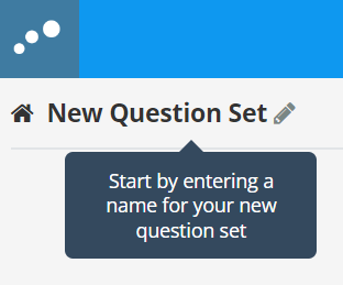 New question set option