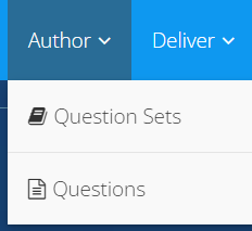 Question Set button