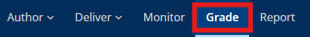 Grade module in Inspera