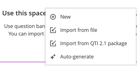Auto-generate questions
