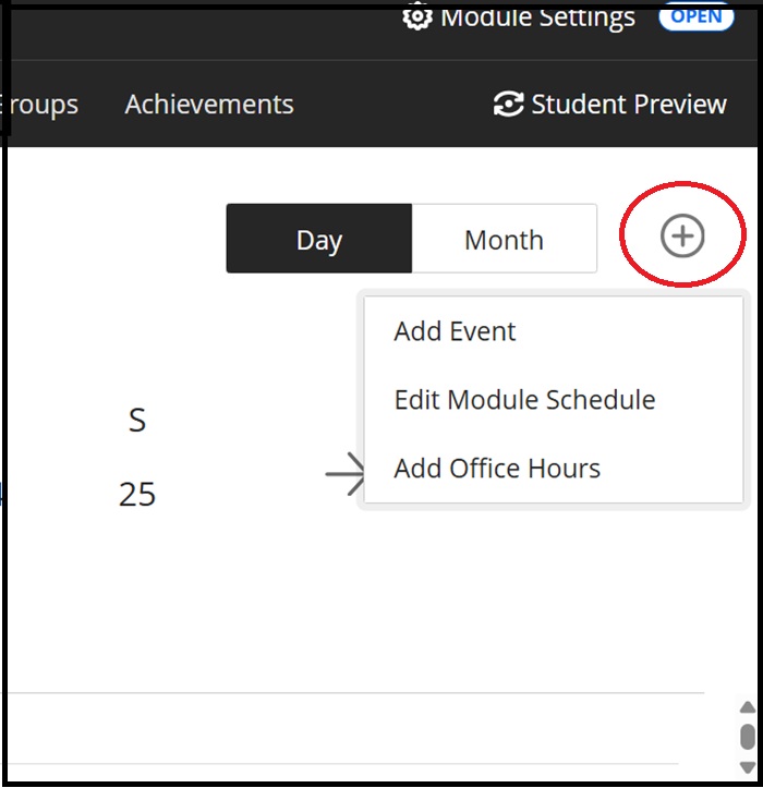 Calendar create event close Jan 26