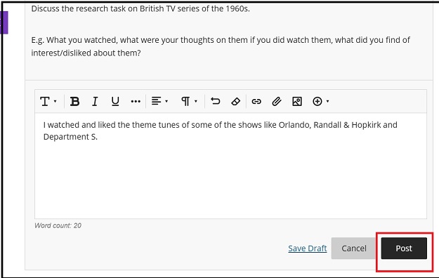 Discussions post reply 13