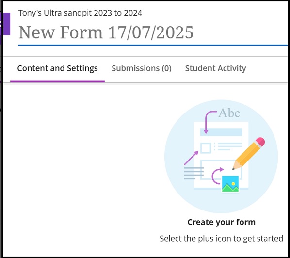 Create forms opening edit 4