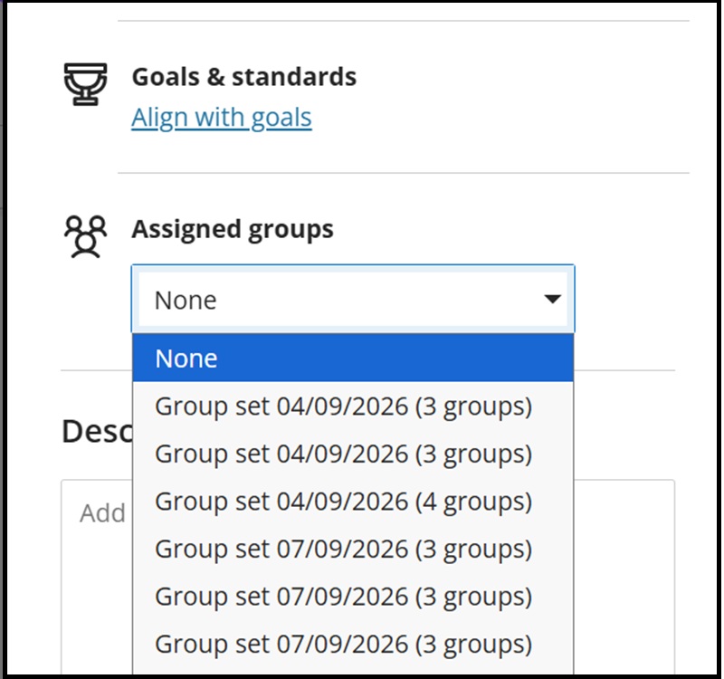 assign set assign grp 2