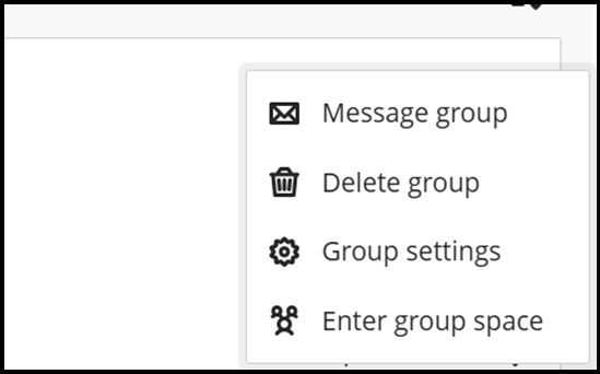 Groups man grp mess within RH 3o