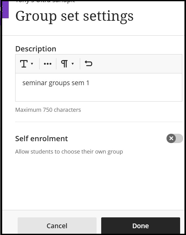 Groups manual assign desc 3c