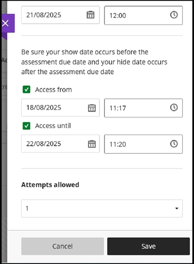 Grade centre Marks view excep bot 44b
