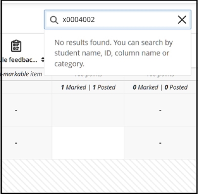 Grade centre search box crit 26