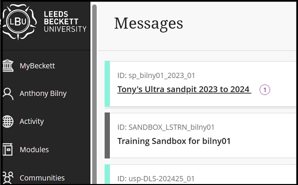 Messaging inst page new mess 11d