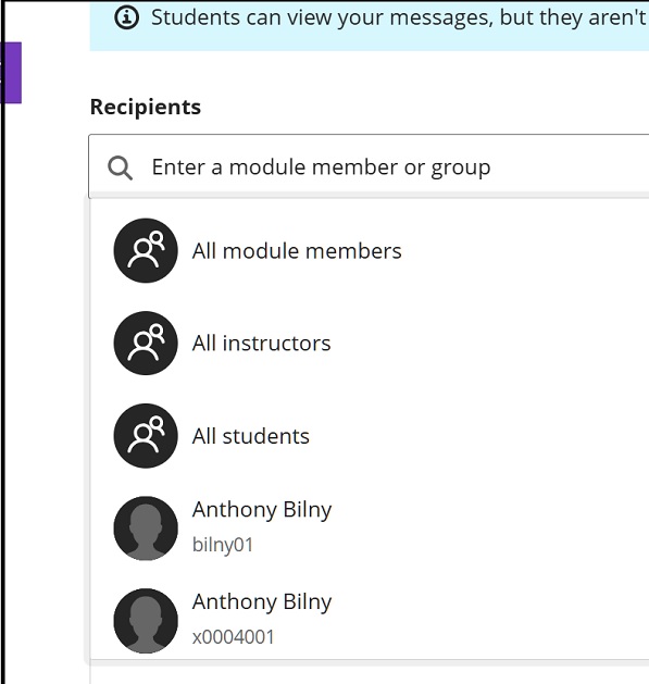 Messaging select mem 3