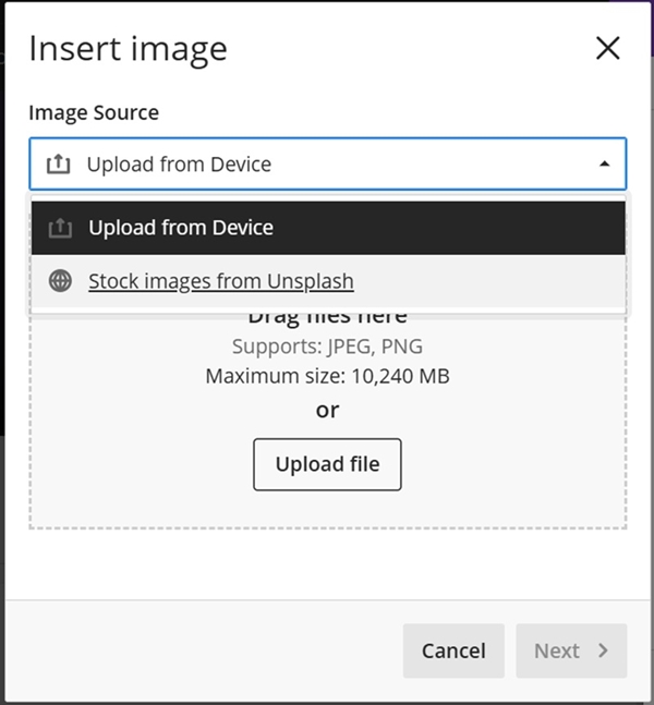 display settings insert image RH 3