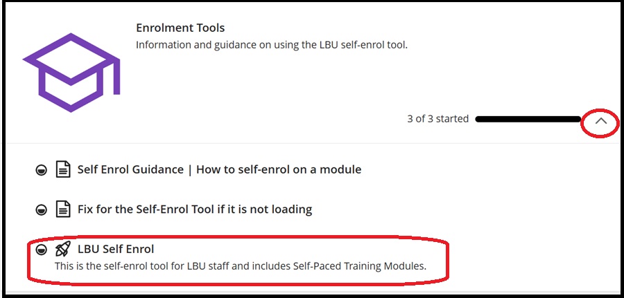 MyBeckett enrol LBU enrol 3