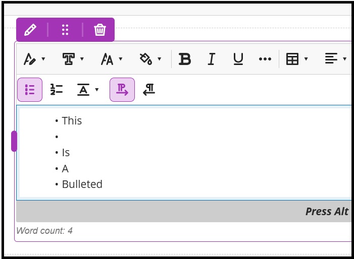 Text box RH lists 3b