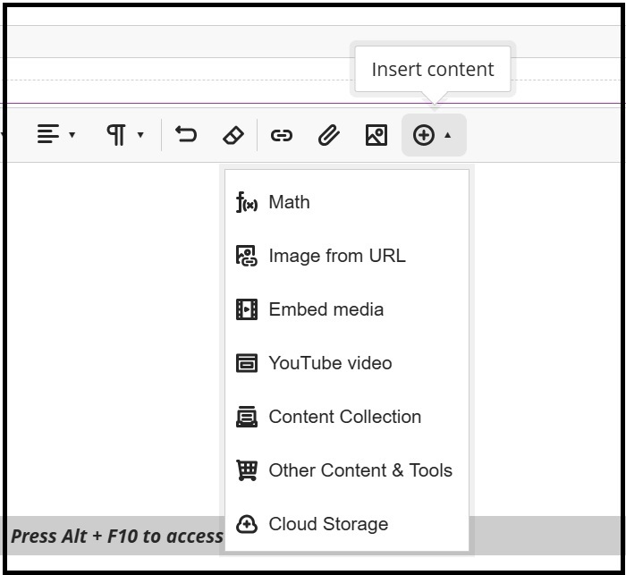 Text box RH lists insert content 3e