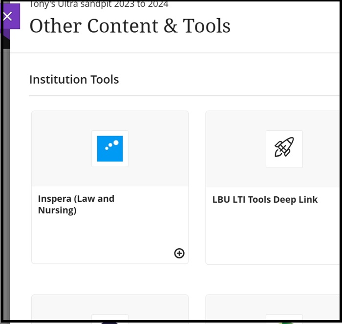 Text editor RH insert other content 7