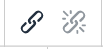 Link and Unlink icon buttons