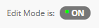 Edit Mode