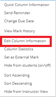 edit column button
