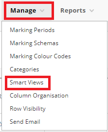 Create smart view option
