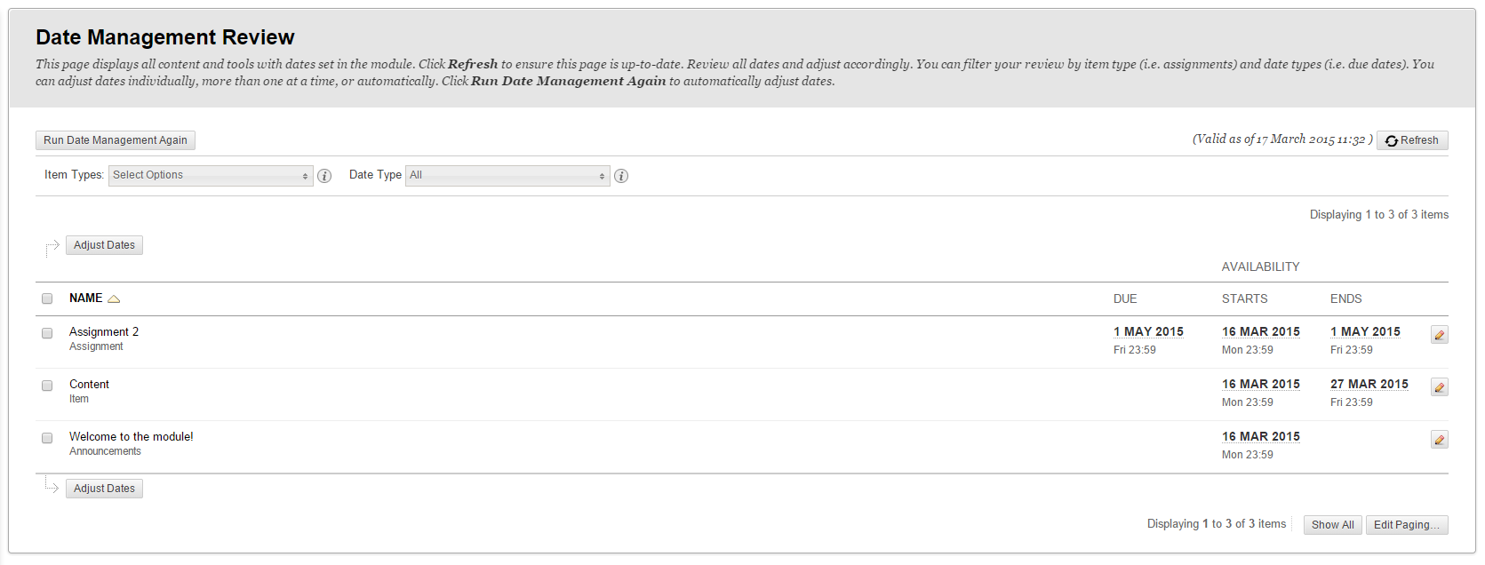 Date management menu image 5