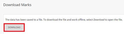 download marks button