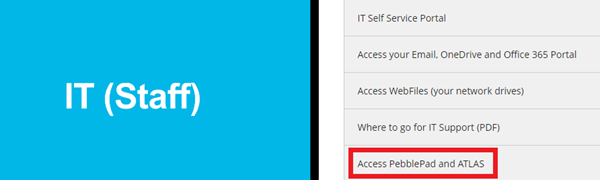 MyBeckett staff IT card