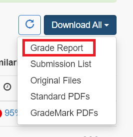 Grade Report Download Option