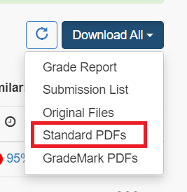 Standard PDF File Download Option