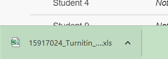Turnitin Excel File Download
