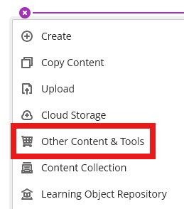 Create menu in MyBeckett Ultra module