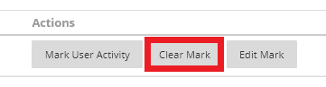 clear mark button