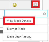 view mark details action button