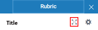 Expanded Rubric icon