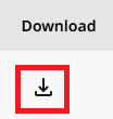 Download a file icon