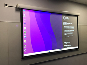Meeting room screen