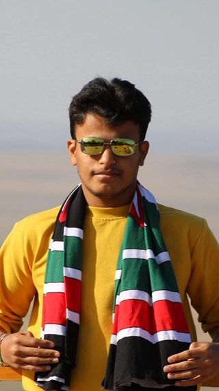 Current BA (Hons) International student Raj Maru