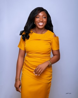 MSc Health and Safety alumna Rosie Uba smiling