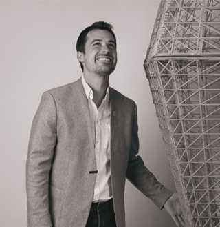 Arthur Mamou-Mani smiles at the camera