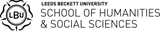 School of Humanities and Social Sciences logo with LBU emblem on the left