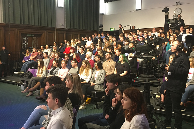 Leeds Beckett hosts lively Question Time | Leeds Beckett University
