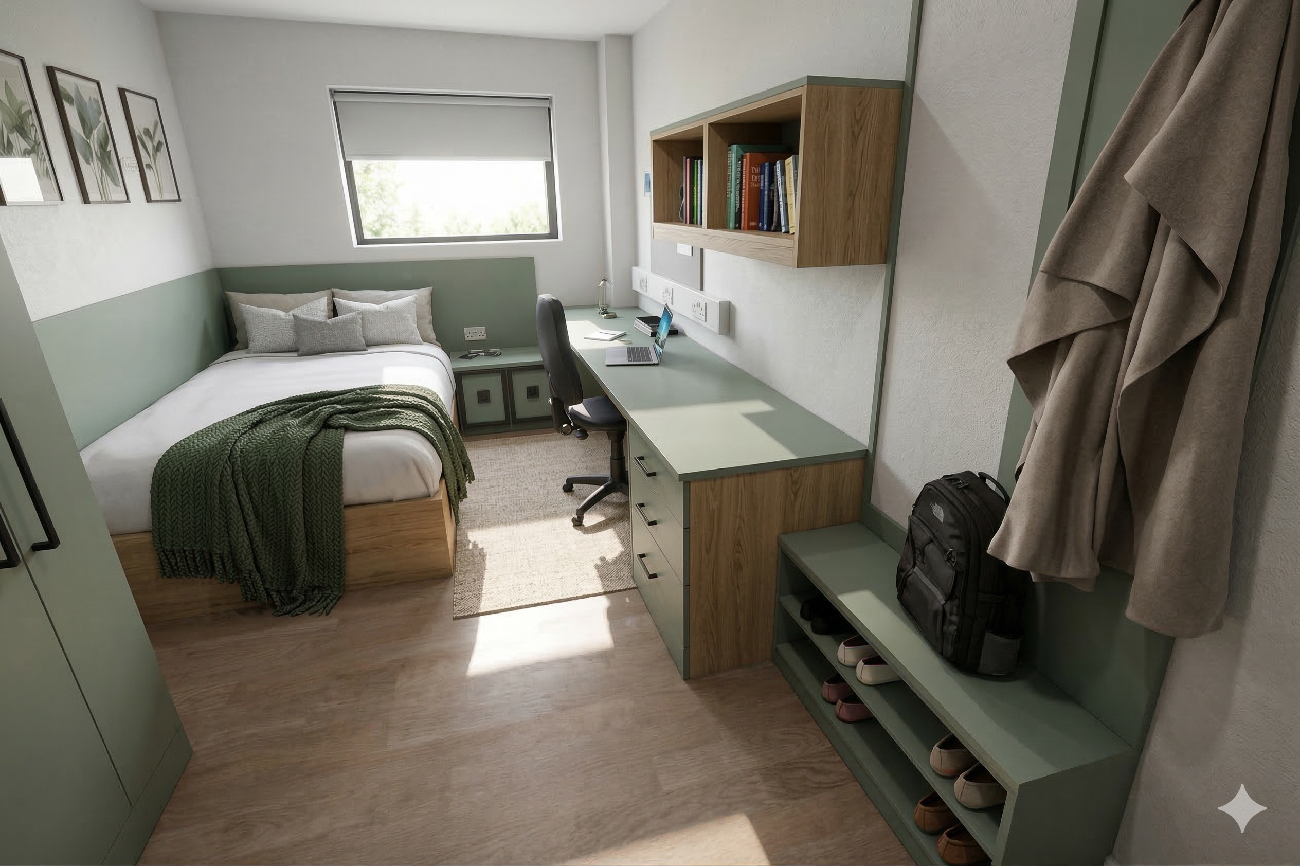 Image of Arena Village room as viewed from the entrance