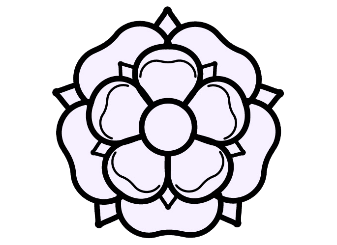 Yorkshire rose icon