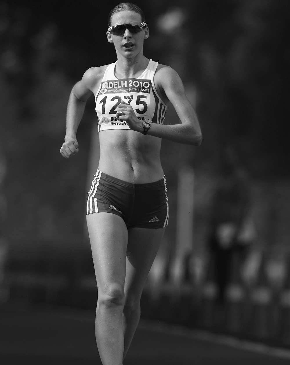 Black and white image of Jo Jackson
