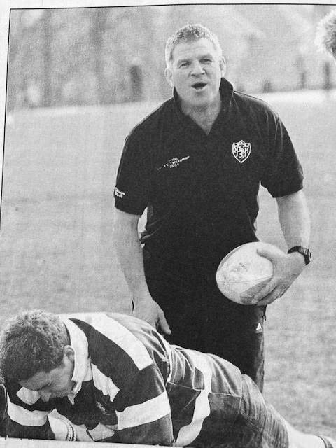 Black and white image of Peter Latham
