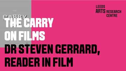 THE CARRYON FILMS - DR STEVEN GERRARD