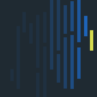 Abstract coloured lines