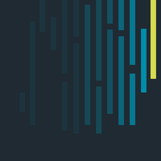 Abstract coloured lines